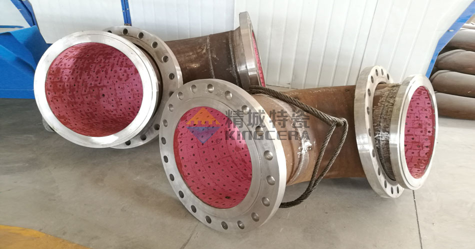 火電廠脫硫系統(tǒng)內(nèi)襯耐磨陶瓷管